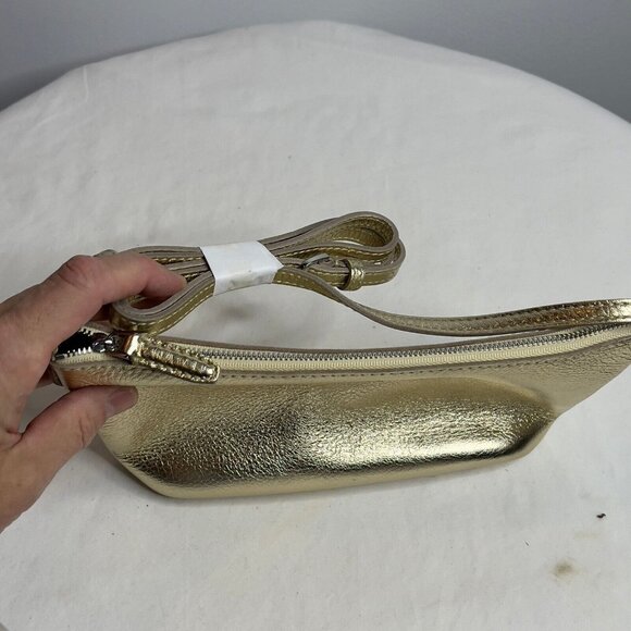 Madewell $98 Mini Crossbody Bag in Soft Grain Gold NR395 - Picture 5 of 8